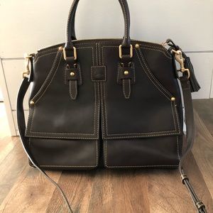 Dooney & Bourke Clayton Florentine Leather Satchel